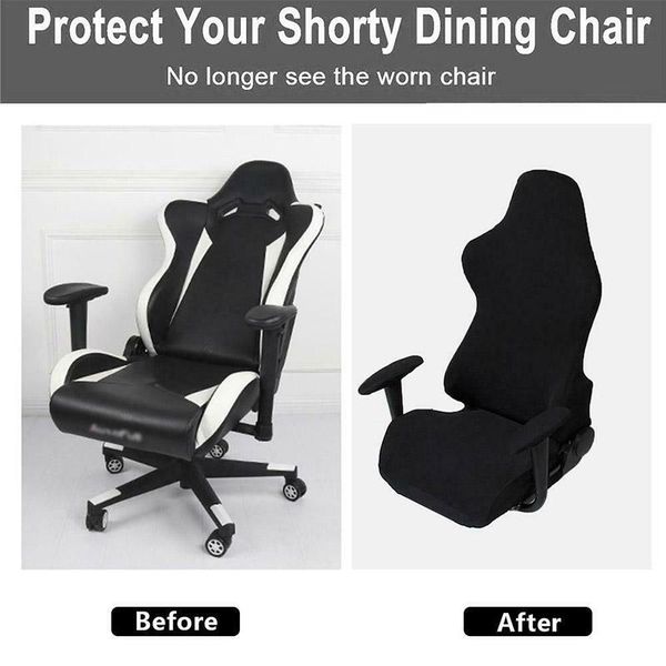 

chair cover game room e-sports swivel slipcover with armrest m56 covers