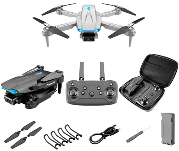 S89 Mini Drone 4K HD Dual Objektiv Intelligente Uav WiFi 1080p Echtzeit Übertragung FPV Drohnen Faltbare RC quadcopter Spielzeug