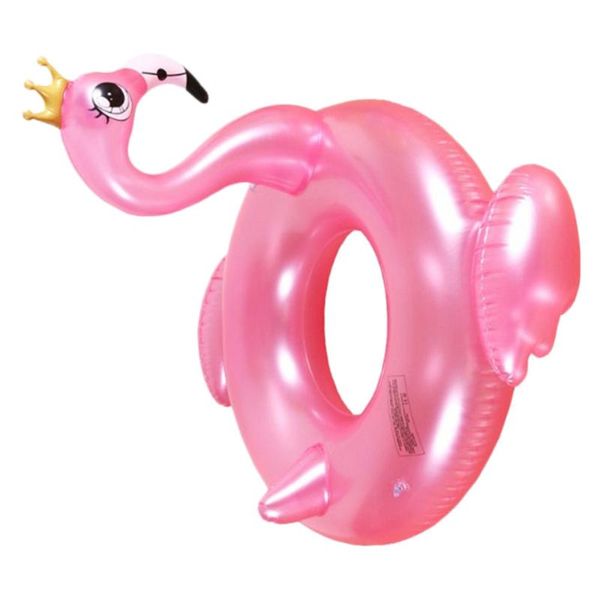 

life vest & buoy shaped swimming ring adults water playing inflated floating size (150cm)