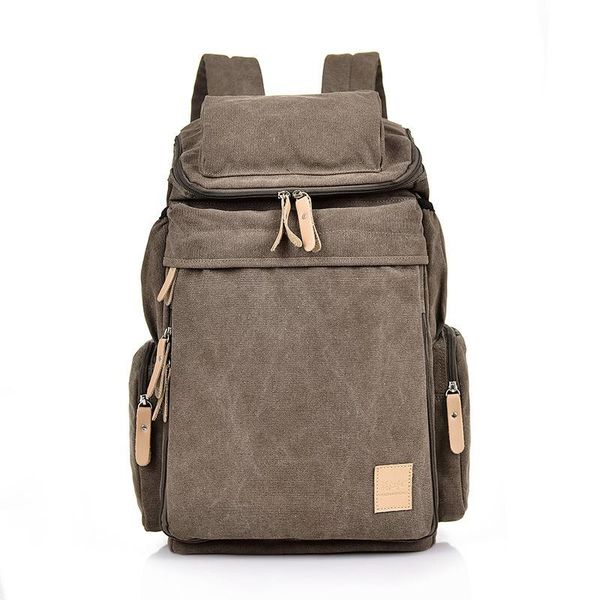 

school bag male and female 6 color canvas material waterproof high student college style travel backpack sg01 bags