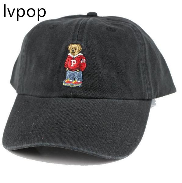 

new arrival bone curved visor casquette baseball cap women gorras snapback caps bear dad polo hats for men hip hop, Blue;gray