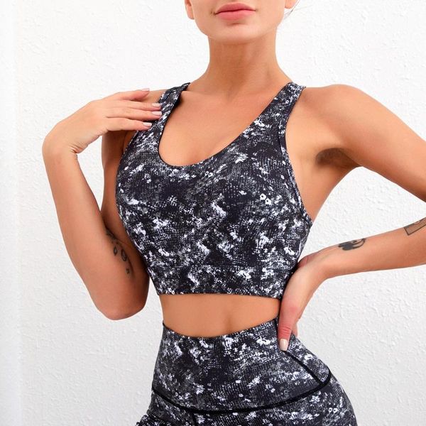 

sports bras women yoga vest underwear bralette seamless for women's running gym high impact push up training without frame outfit