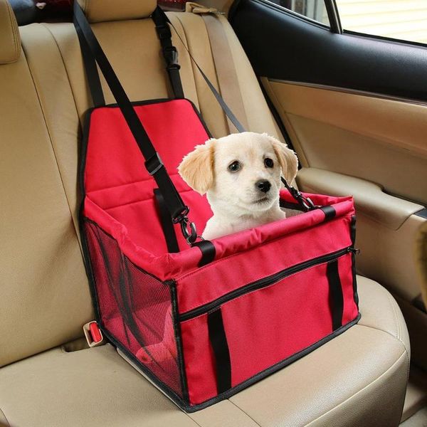 

dog car seat covers pet mat basket breathable cage safety leash with strap