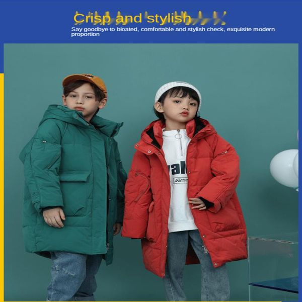 

down coat children's outerwear jacket for girl women's winter girls suit children clothing, Blue;gray