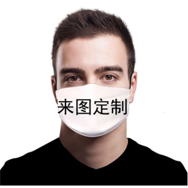 

personalized dust-proof fashion 2021 printing mask washable hair