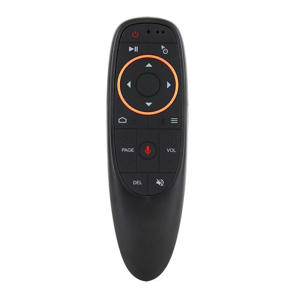 G10 G10S PRO Ses Uzaktan Kumanda 2.4G Kablosuz Hava Fare Gyroskope IR Android TV Kutusu için IR Öğrenme HK1 H96 Max X96 Mini