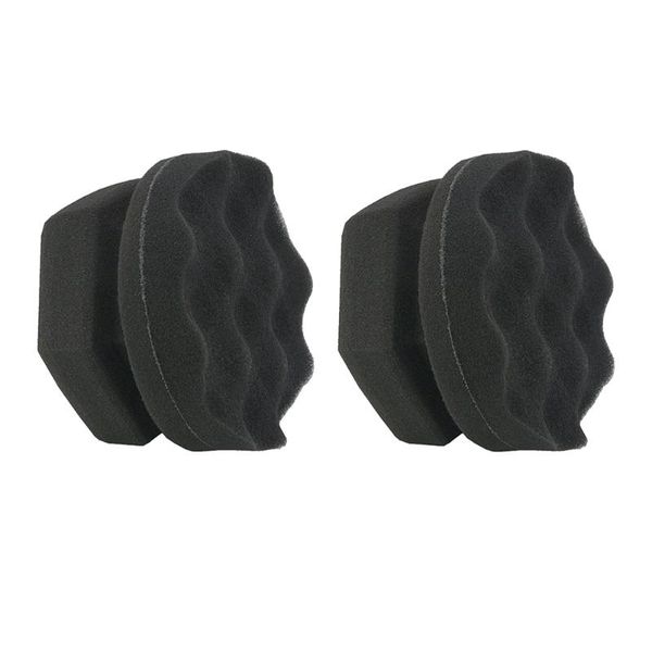 

car organizer 2pcs wave pattern high fit handy polishing waxing sponge tire wax cleaning washing tool handle car-styling a30