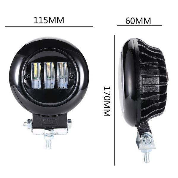 

car remote spotlight motorcycle waterproof 12v herdsman outdoor 30w working lamp