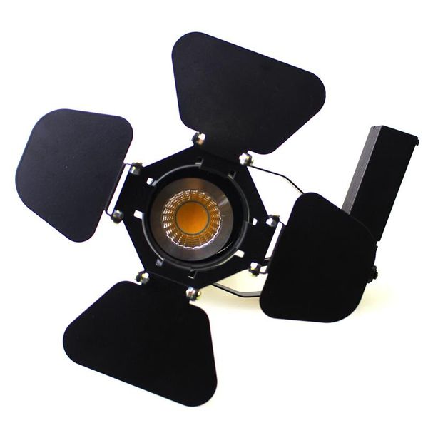 

10pcs/pack led track light 7w cob rail lamp clothing store lighting spotlight with adjustable cover on front lights
