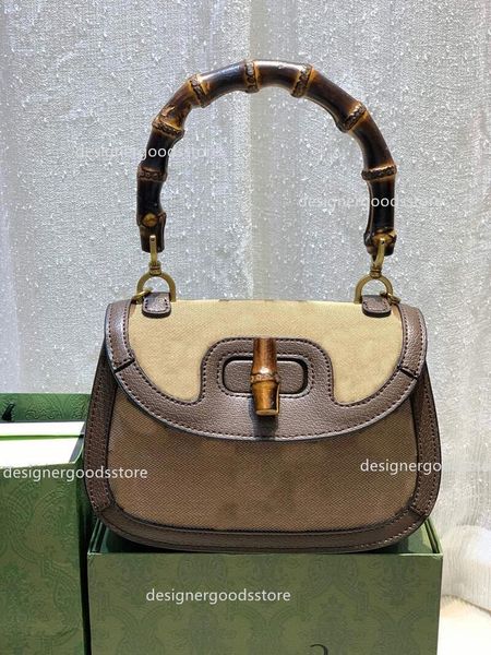 

designers ladies shoulder bag small purse bamboo canvas camel and ebony antique 100th anniversary cross body purses handle tote bag