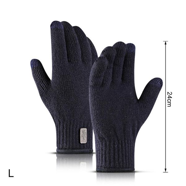 

cycling gloves golovejoy dz20 bike windproof climbing skiing winter touch screen full finger for outdoor sport riding, Black
