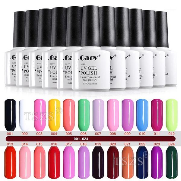 

6pcs/lot gaoy 168colors nail salon soak off uv/led gel polish color paints 7.3ml1, Red;pink