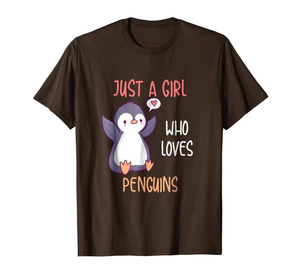 

Just A Girl Who Loves Penguins Shirt, Funny Penguins TShirt, Mainly pictures