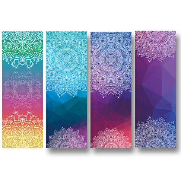 

classic mandola yoga towel 183*65 diamond texture non slip portable travel mat cover pilates fitness blanket blankets