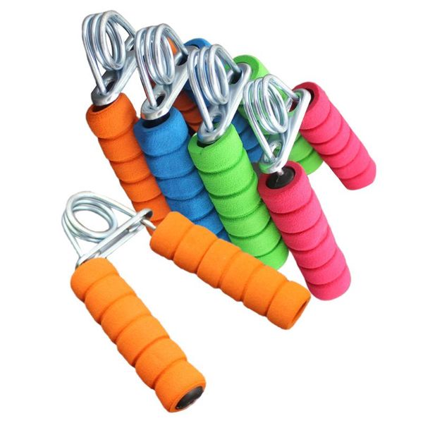 

hand grips 5 pcs steel grip screw thread sponge cover grippers forearm wrist heavy strength exercise training tools for home professi