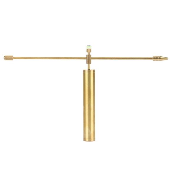 

metal detectors 1pcs copper sky-seeking staff outdoor energy water witch adjustable detector professional detachable tool threaded type