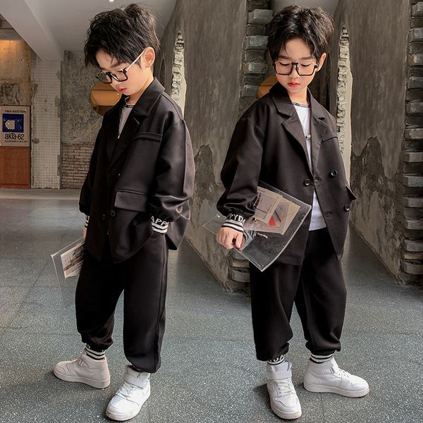 

boys suit 2022 new casual suit suit big boy handsome boy spring, White
