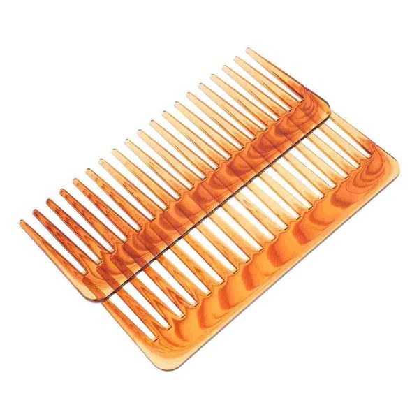 

hair brushes 2pcs detangling comb wide tooth for thick curly wavy, Silver