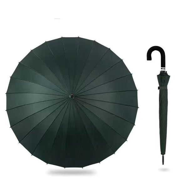 

umbrellas male female students sunny rain long handle large double ins curved 24k water flower umbrella h18