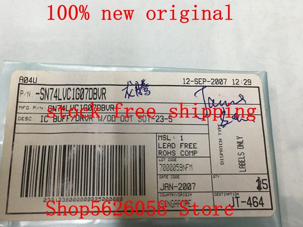 

smart power plugs sn74lvc1g07dbvr sot23-5 100% originai 20pcs-500pcs/lot stock