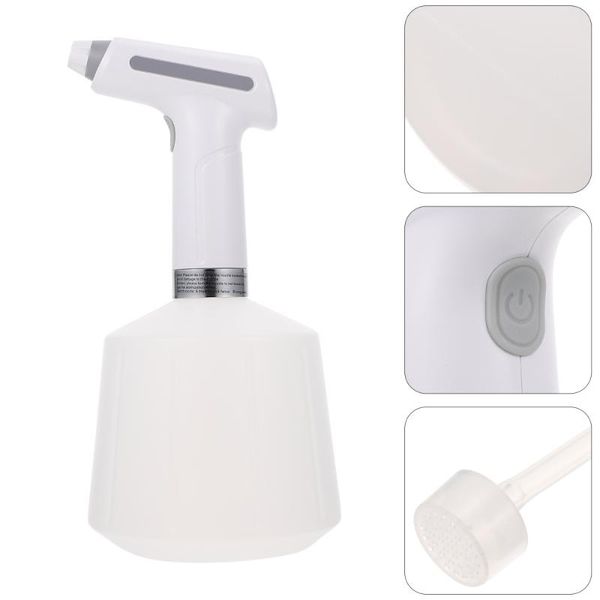 

watering equipments 1pc multipurpose cleaning sprayer electric gardening can (white)
