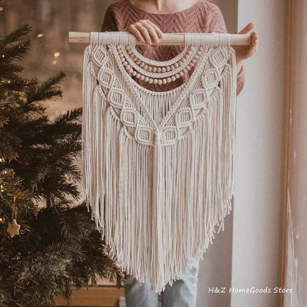 

tapestries elegant macrame wall hanging ornament bohemian craft decoration gorgeous tapestry for home bedroom livingroom room decor