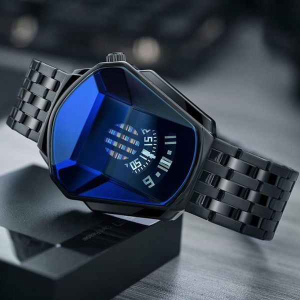 

wristwatches diamond style quartz watch waterproof fashion steel band for men women xin-, Slivery;brown