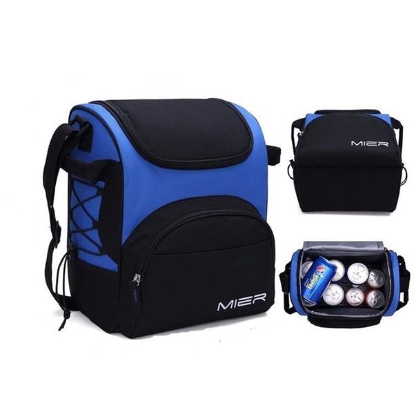 

longgang henggang hand bag outdoor messenger single shoulder red wine thermal insulation picnic ice bag