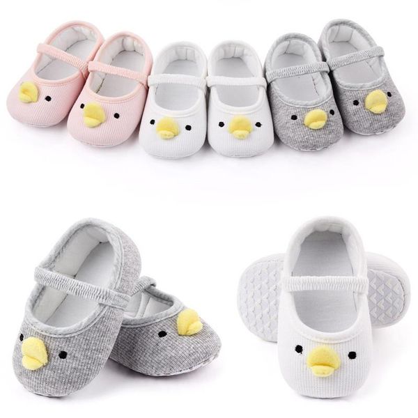 

first walkers spring summer baby kids cute cartoon duck soft cotton shoes born infant boy girls non-slip floor shoe toddler