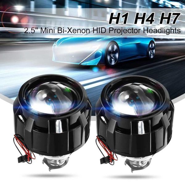 

1pcs 2.5 inch mini wst for hid bi-xenon projector lens shrouds lhd rhd auto headlight h1 h4 h71