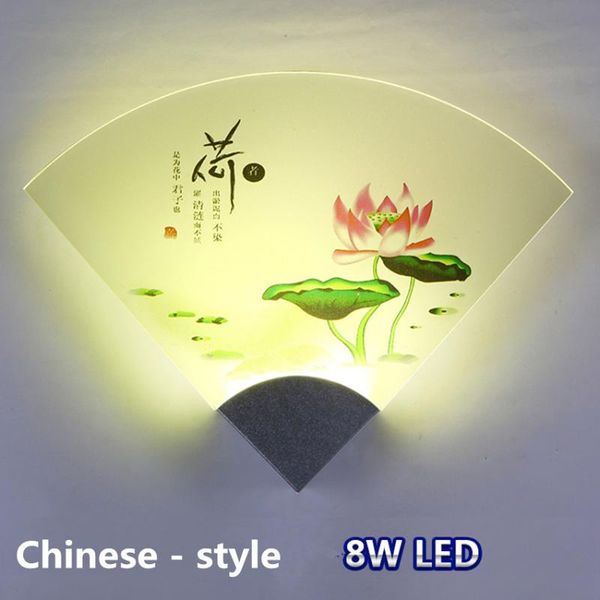 

wall lamp bedside bedroom aisle living room modern simple aluminum led warm personality creative corridor chinese lamps