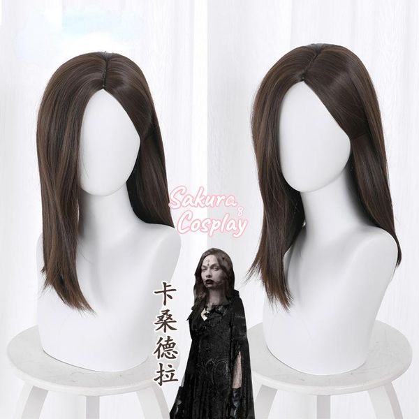 

other event & party supplies game cassandra cosplay vampire madam's daugther biohazard village long synthetic hair halloween carnival +