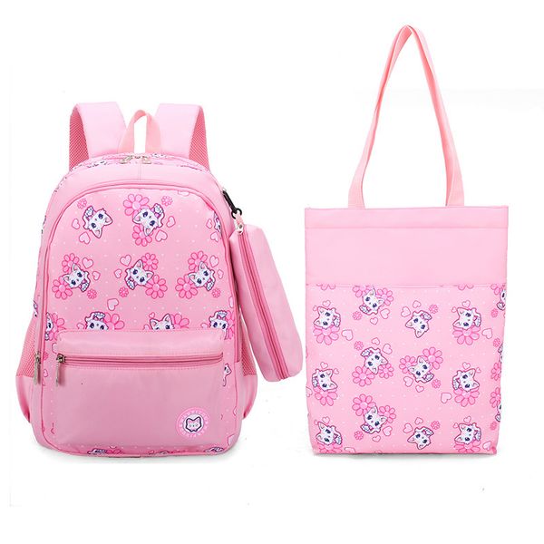 

backpack schoolbag schoolgirl grade 1-3-6 korean version lovely princess large capacity