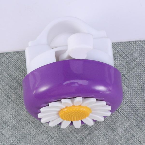 

bike horns 1pc ring bell chrysanthemum pattern accessory(random color)