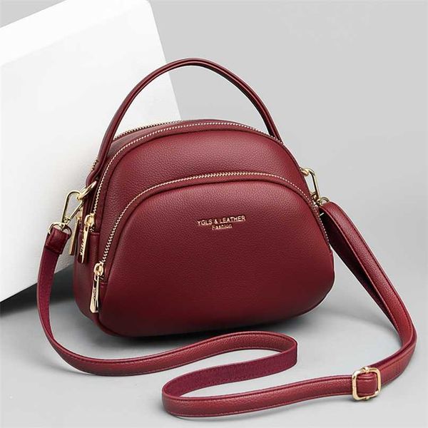 

soft leather luxury handbags women bags designer handbags shoulder messenger bag ladies handbag shoulder purse 211025