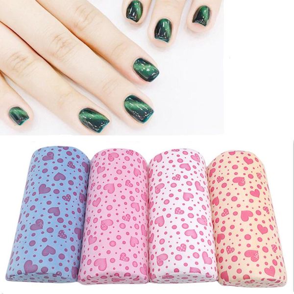 

nail art equipment love heart printing hand pillow soft cushion rest manicure care tools design column semicircular salon, Silver