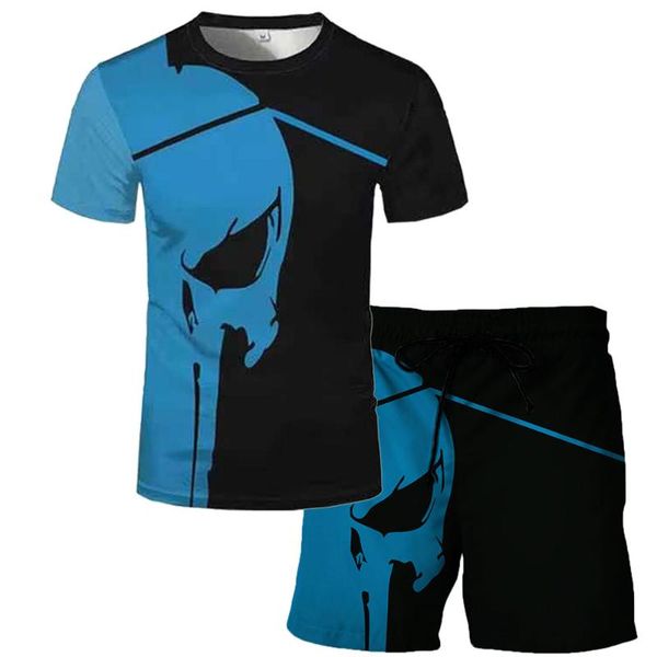 

men's t-shirts fashion 3d printed cartoon skull men/women t shirt and shorts funny skeleton short sleeve summer casual t-shirt tees, White;black