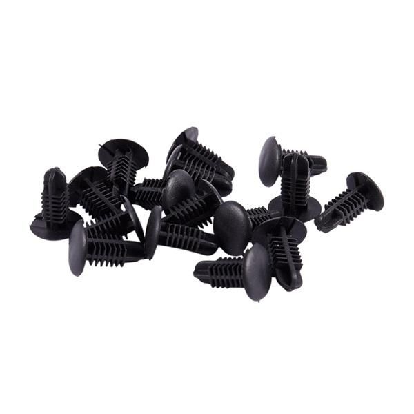

other vehicle tools 16pcs plastic rivets clip 4mm x 5mm 15mm black