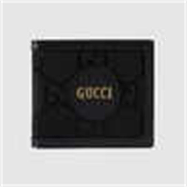 

brand designer luxury 625573 thegrid billfold wallet black leather long wallets chain wallet pouches key card holders cases purse, Black;red