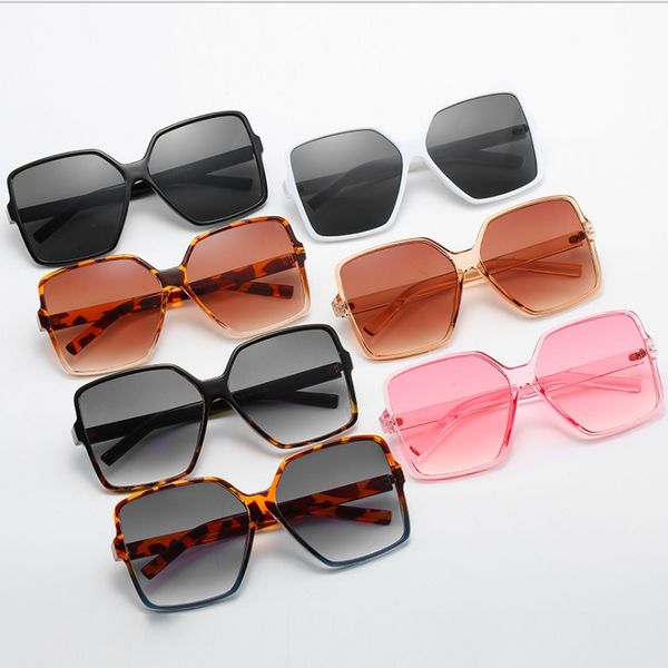 

621s women fashion sunglasses big frame red orange vintage sun glasses men luxury shades bulk oversized glasses, White;black