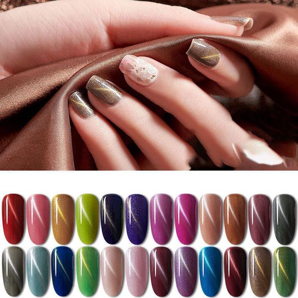 

nail polish est cat's eye potherapy environmentally friendly materials diy solid color art decorations