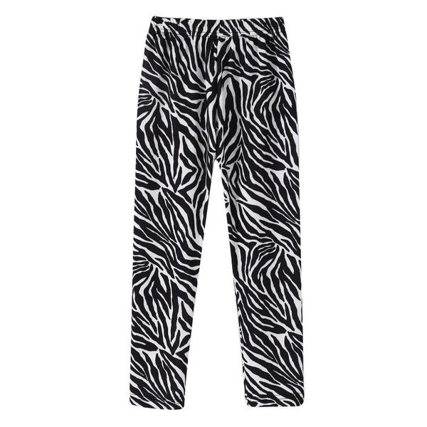 

trousers summer kids girls elastic waist dance running sport leggings cartoon print stretchy slim fit pants gymnastics, Blue