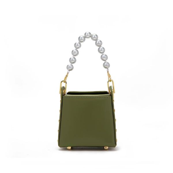 

evening bags handbag bolso de hombro pequeno beachkin bag pure color pearl small square