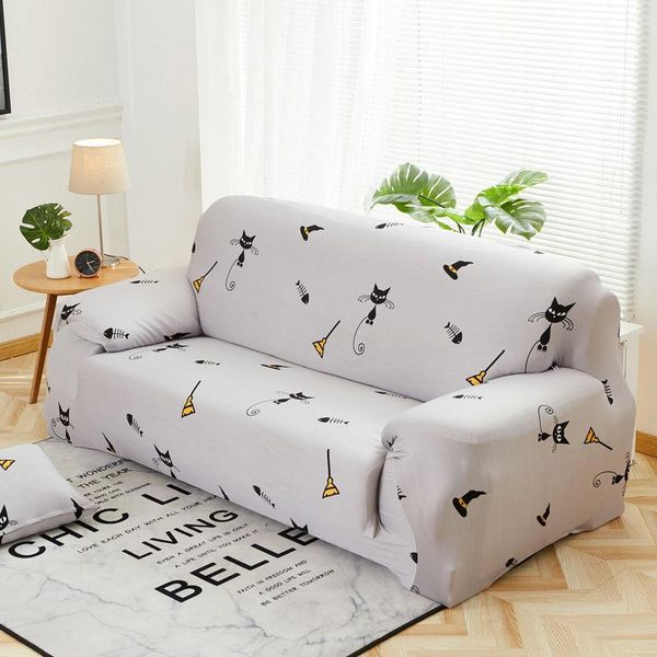

chair covers cartoon cat sofa cover for living room