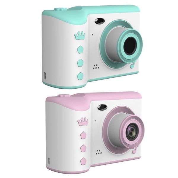 

kids digital camera 2.8 inches front and rear dual rechargeable with 16gb card,easy to operate mini cameras
