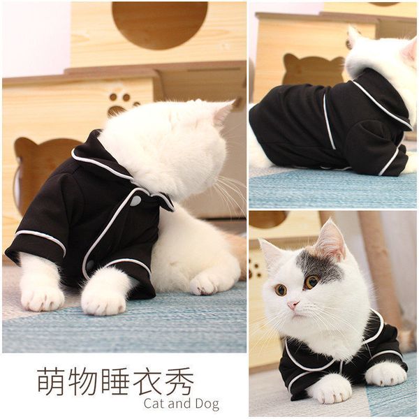 

cat cloth summer dog teddy bear bomei pet small four legged spring and