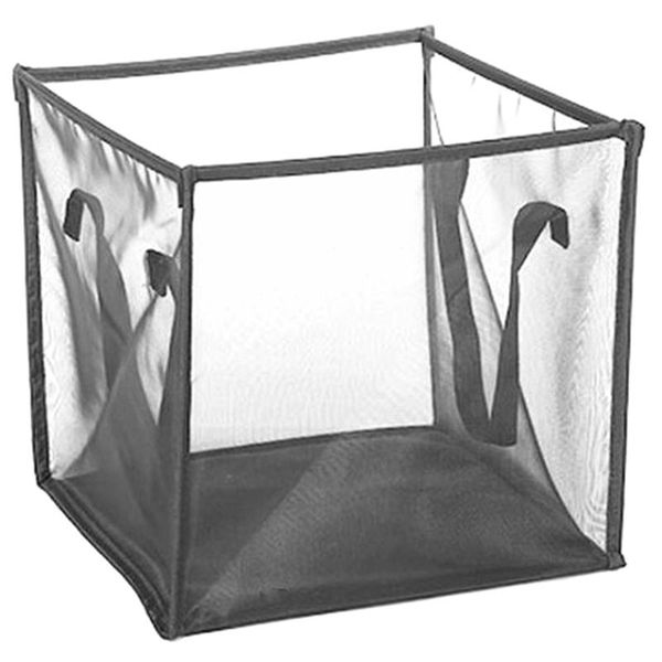 

laundry bags mesh popup hamper,with handles,portable and collapsible basket,used for room,student