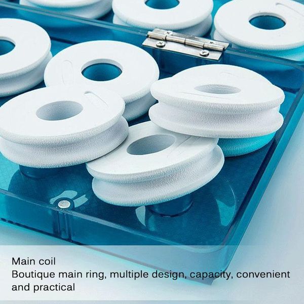 

fishing accessories wire board winding line tackle box round edge outdoor
