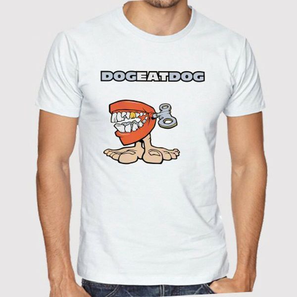 

New Dog Eat Dog No Fronts Men's White T-Shirt Size S to 3XL, White;black