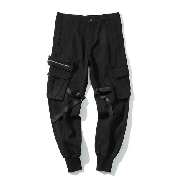 

pantalones de los hombres militar cargo pants men camouflage taktiksel pantolon black joggers streetwear trousers men's